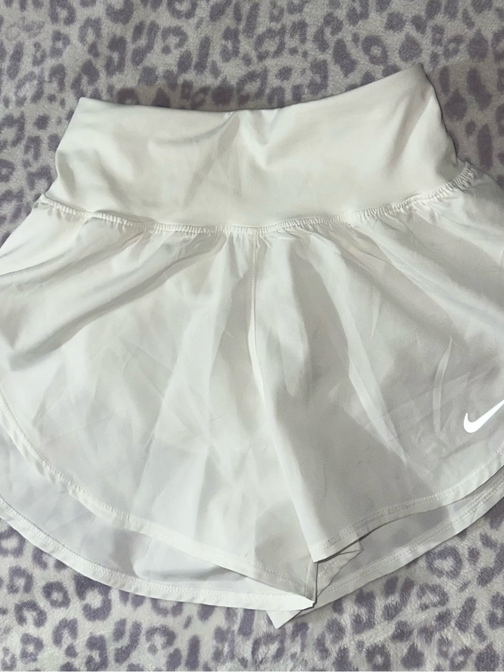 Nike Women’s White Athletic Skort with Built-In Briefs